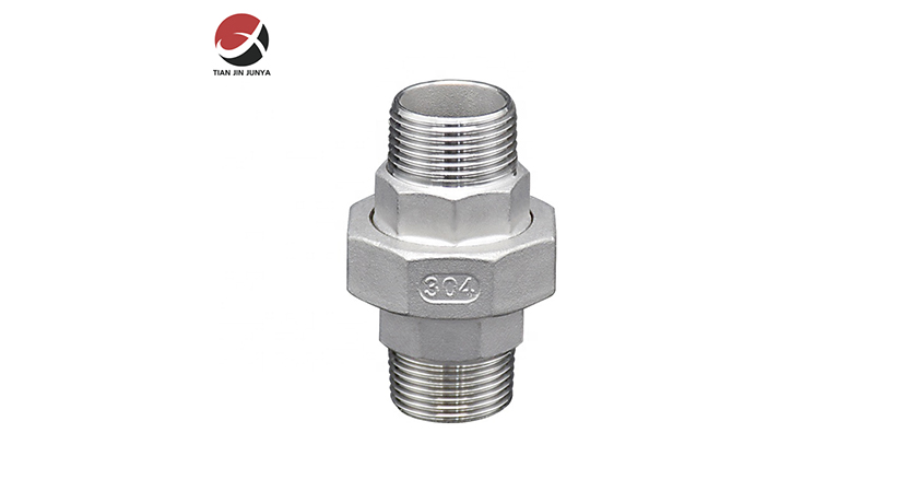 不鏽(xiu)鋼雙(shuang)頭外(wai)牙活(huo)接管(guan)件