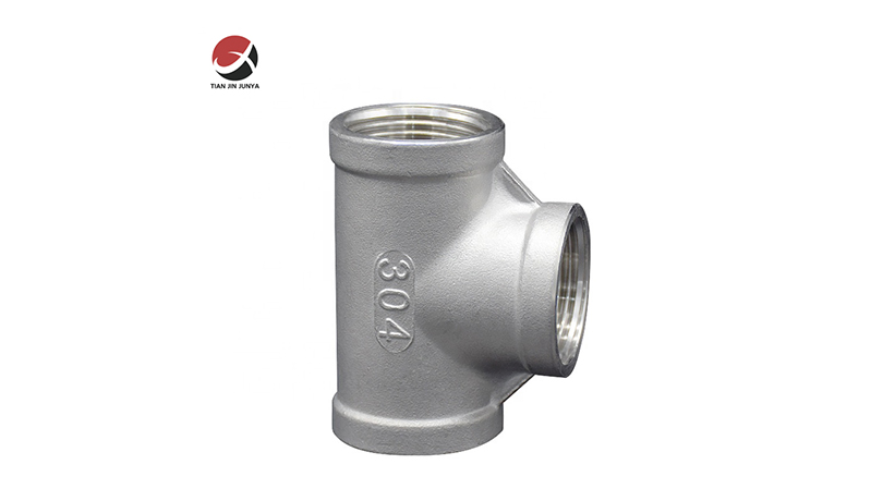 不(bu)鏽鋼(gang)等徑(jing)三通(tong)管件(jian)