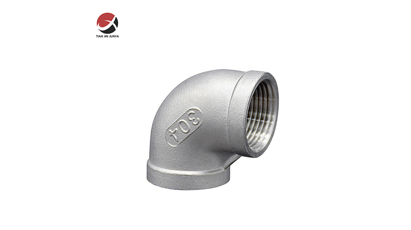 不鏽(xiu)鋼鑄(zhu)造90°内(nei)螺紋(wen)等徑(jing)彎頭(tou)