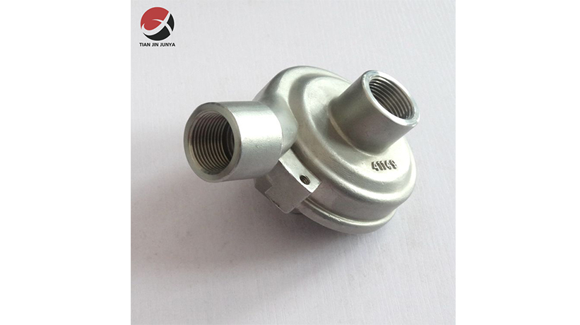 不(bu)鏽鋼鑄造(zao)來圖定制(zhi)泵體泵配(pei)件