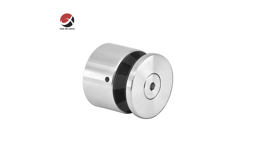 不鏽(xiu)鋼鑄造 圓(yuan)形玻璃夾(jia)