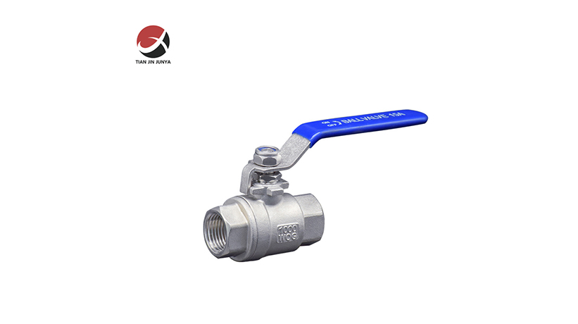 不(bu)鏽鋼二(er)片式球(qiu)閥